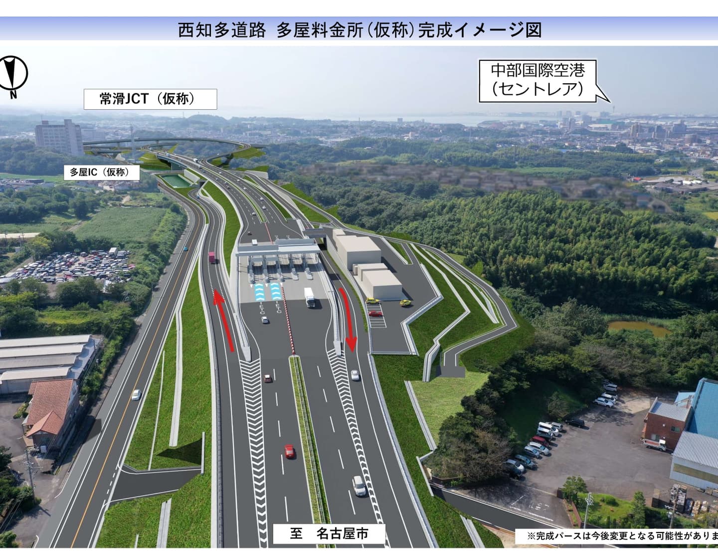 中川運河護岸改良工事（その４）　平面図